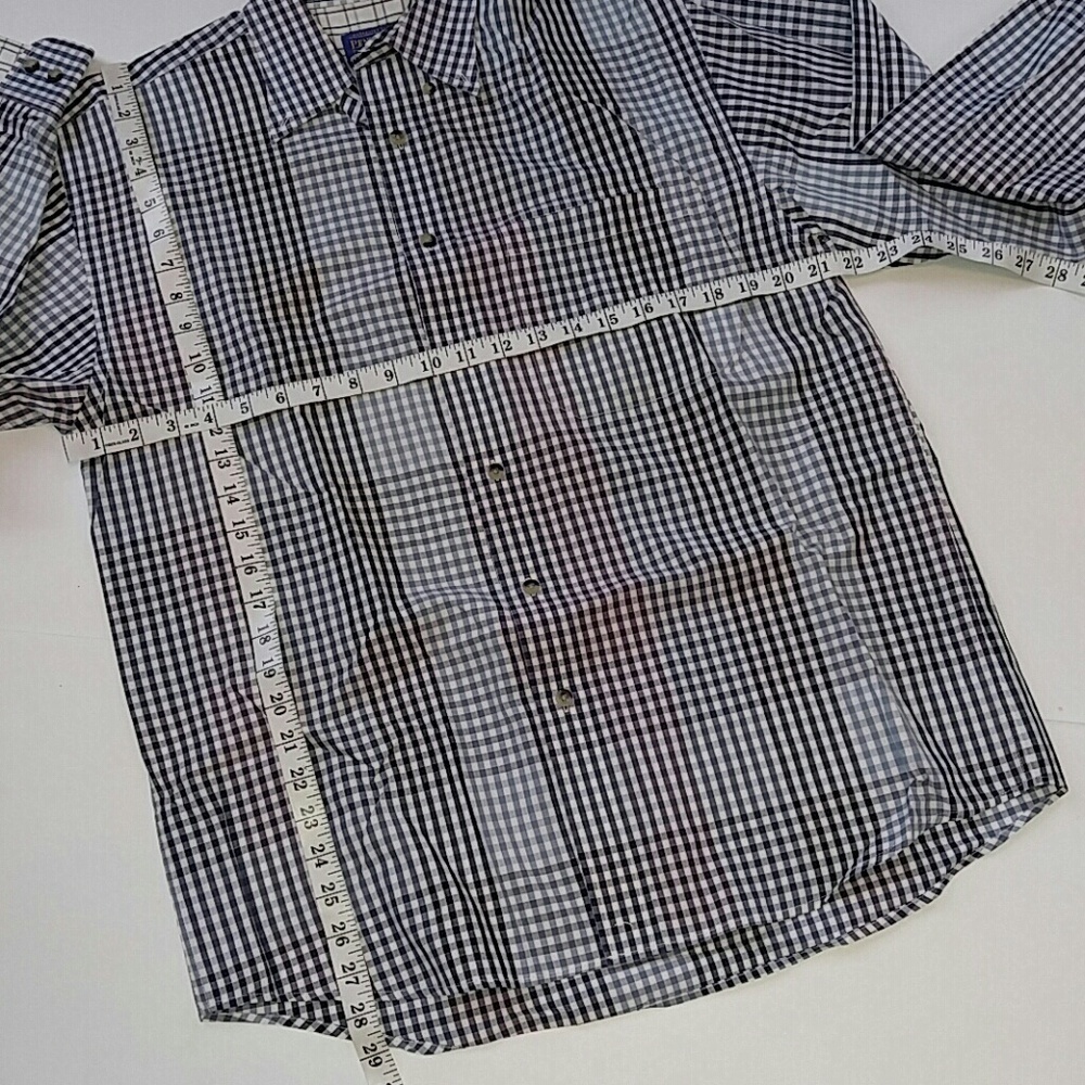Pendleton Check Button Shirt M - Picture 5 of 6